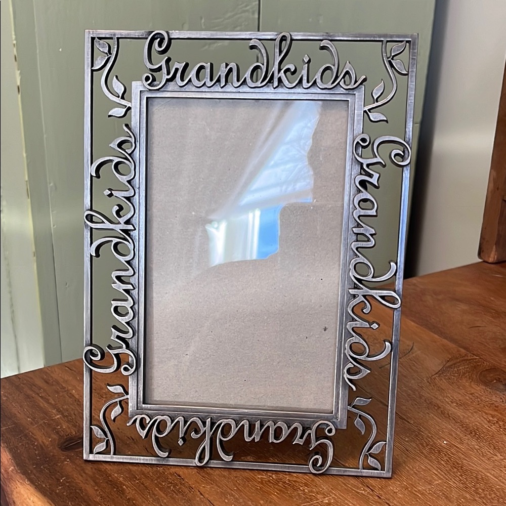 Silver Grandkids Frame